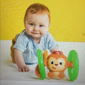 Bright Starts roll & Glow Monkey